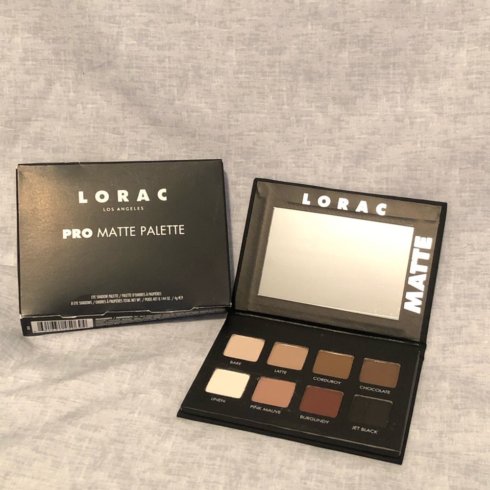 LORAC Pro Matte Eye Shadow Palette Genuine New